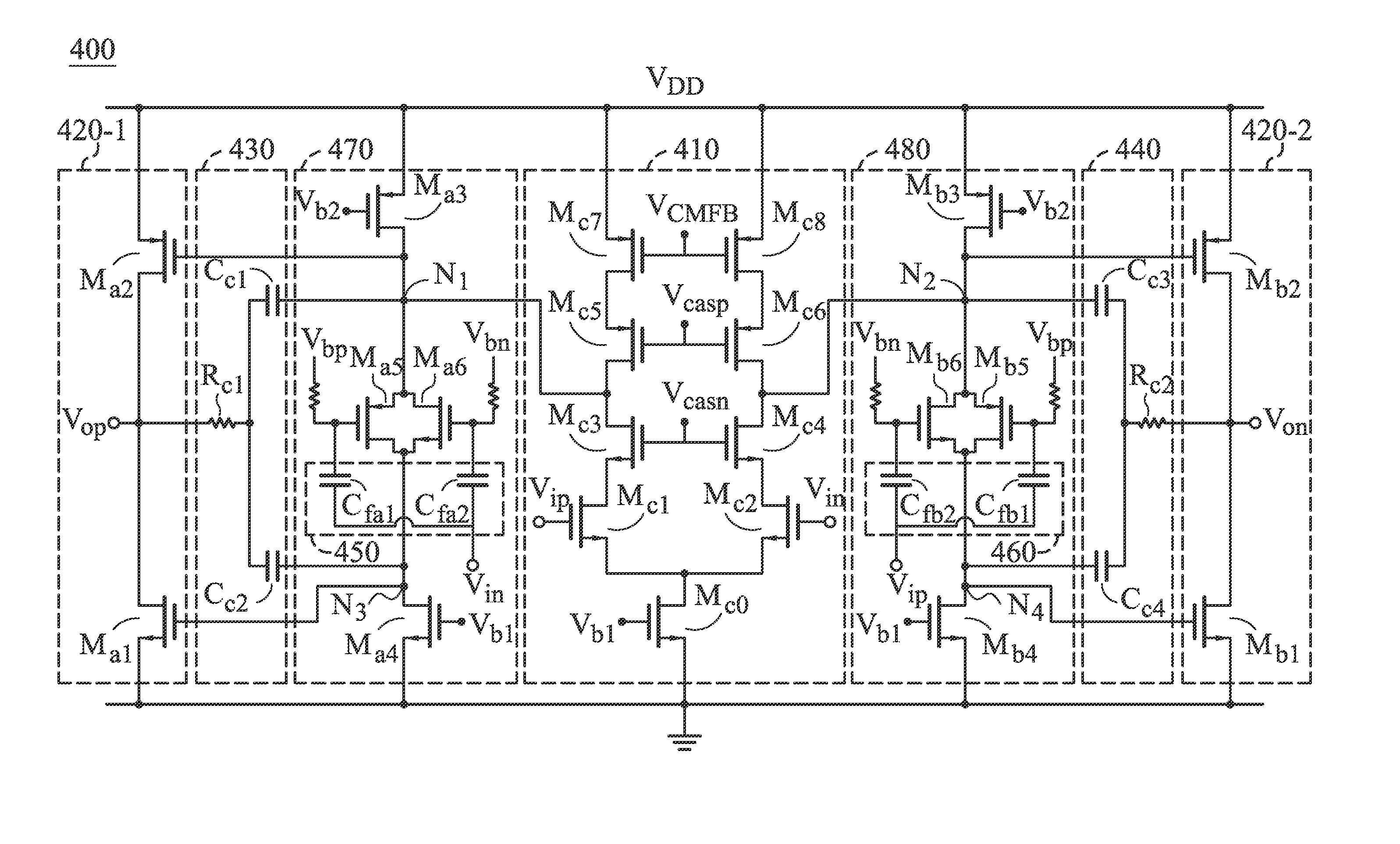 Operational amplifier circuits