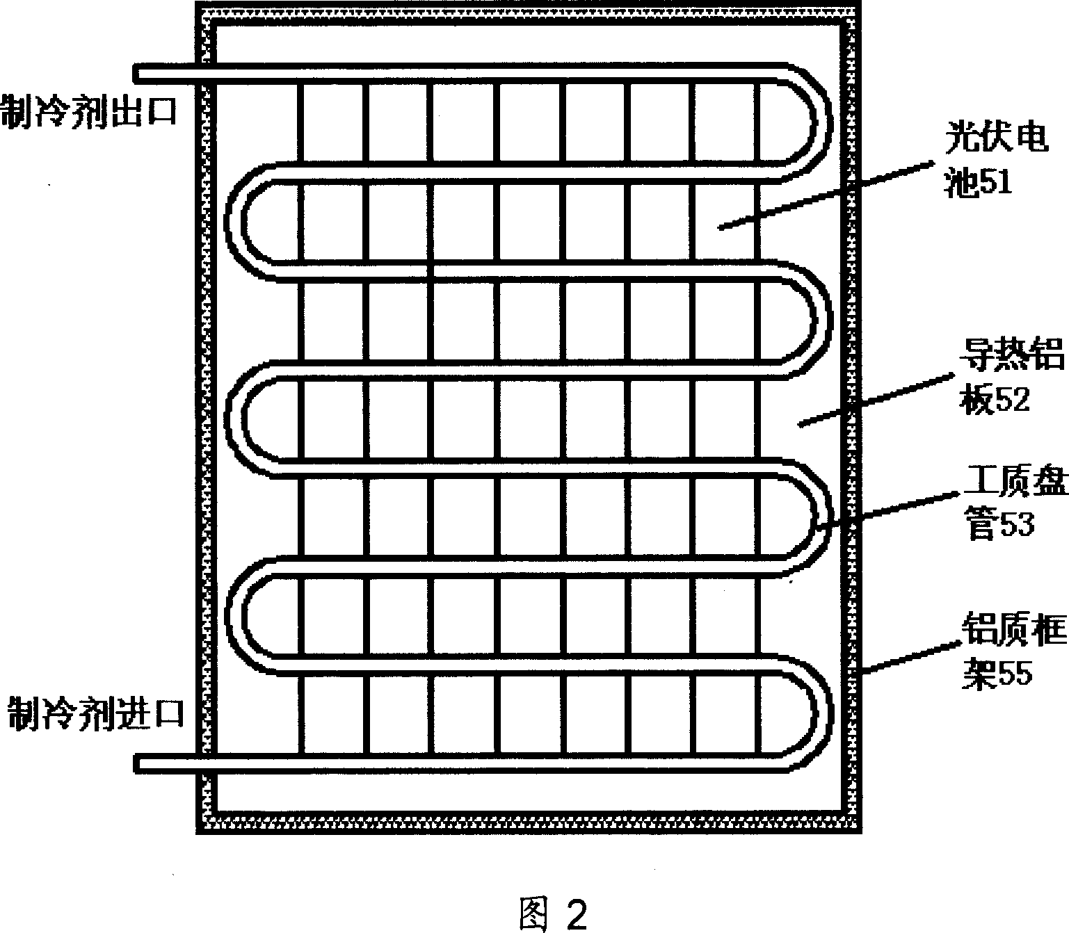 Multifunctional integrative system of light-volt solar heat pump