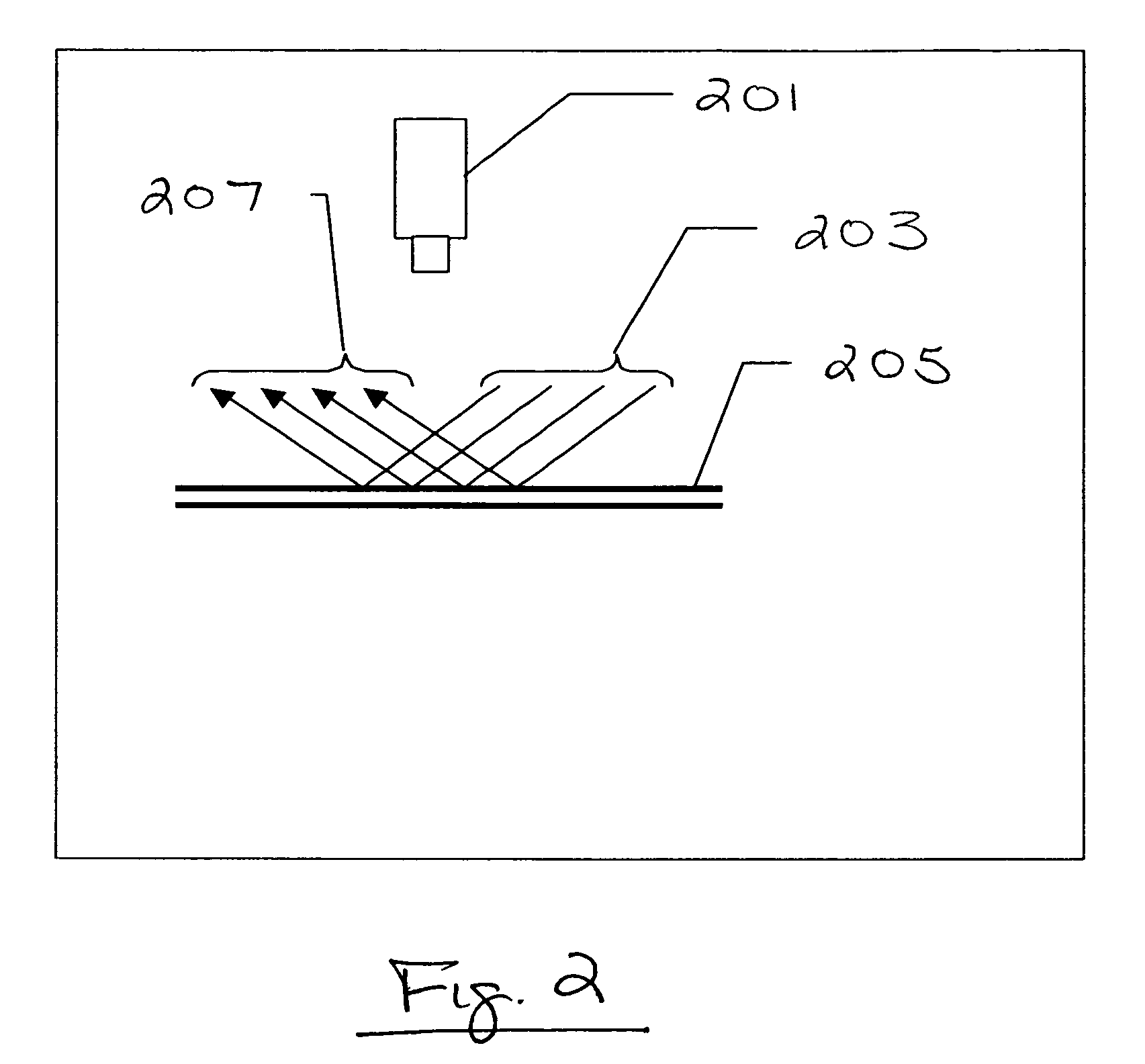 Laser etched fiducials in roll-roll display