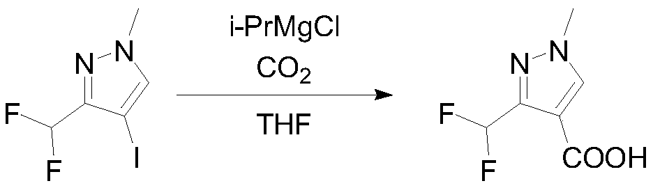 Preparation method of 3-(difluoromethyl)-1-methyl-1H-pyrazole-4-carboxylic acid