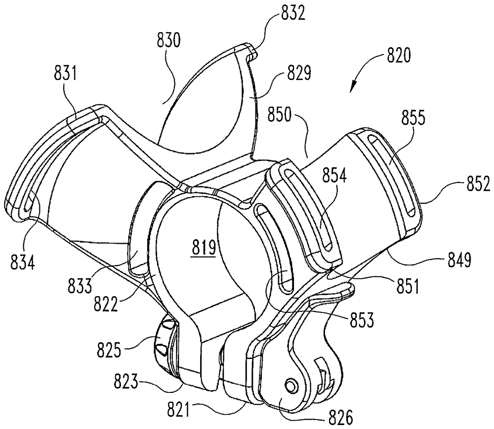 Lock mounting assemblies for transportation devices