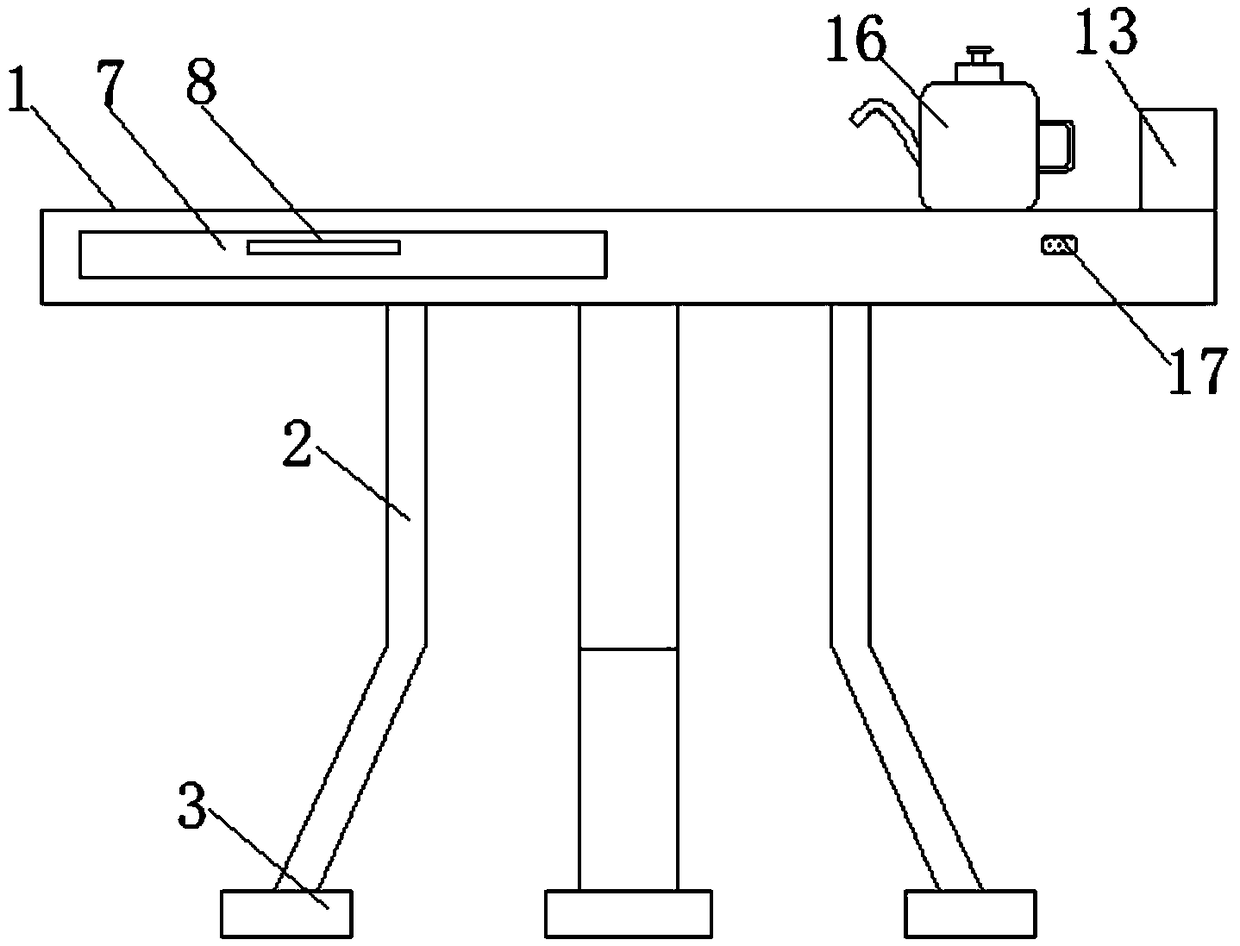 Novel tea table