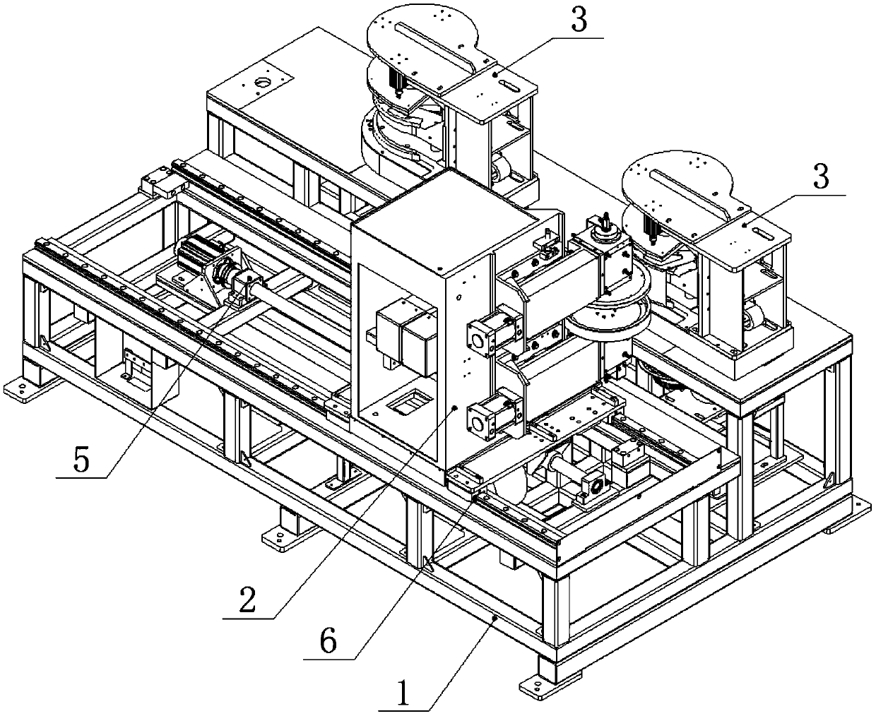 Volute welding device