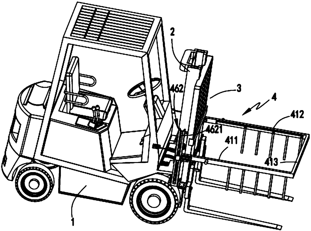 Warehouse goods efficient carrying facility