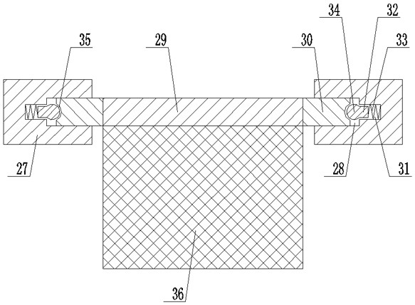 Diesel engine water tank structure