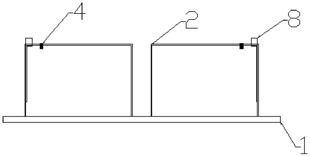 Toast box cover spray coating jig