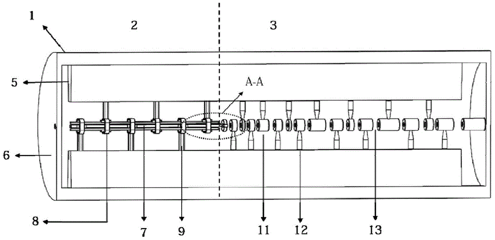 Mixed ion acceleration device