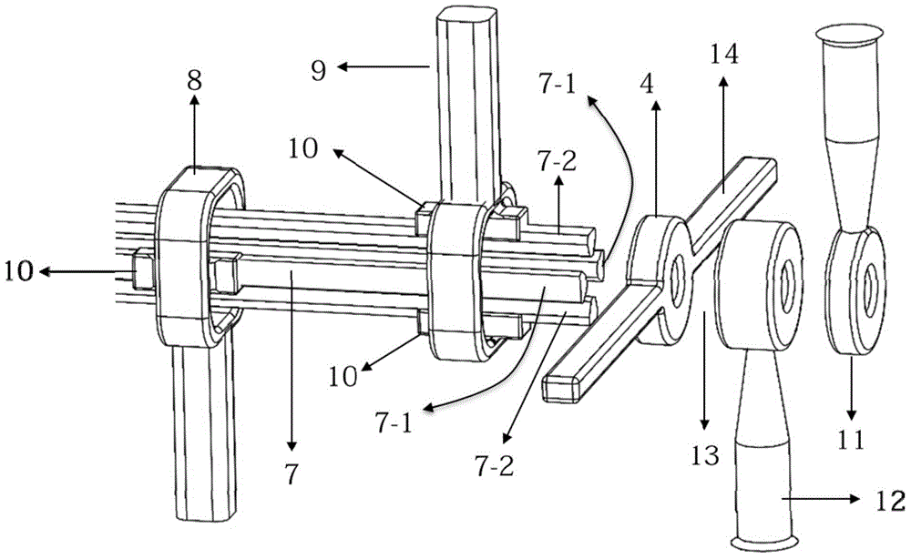 Mixed ion acceleration device