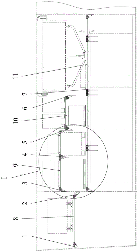 Vehicle equipment modular installation device