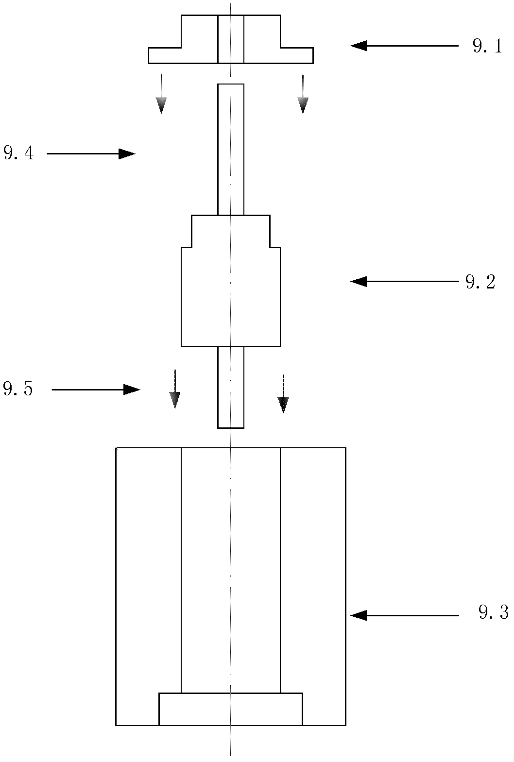 Nanosecond continuous pulse ageing device and method of vacuum interrupter