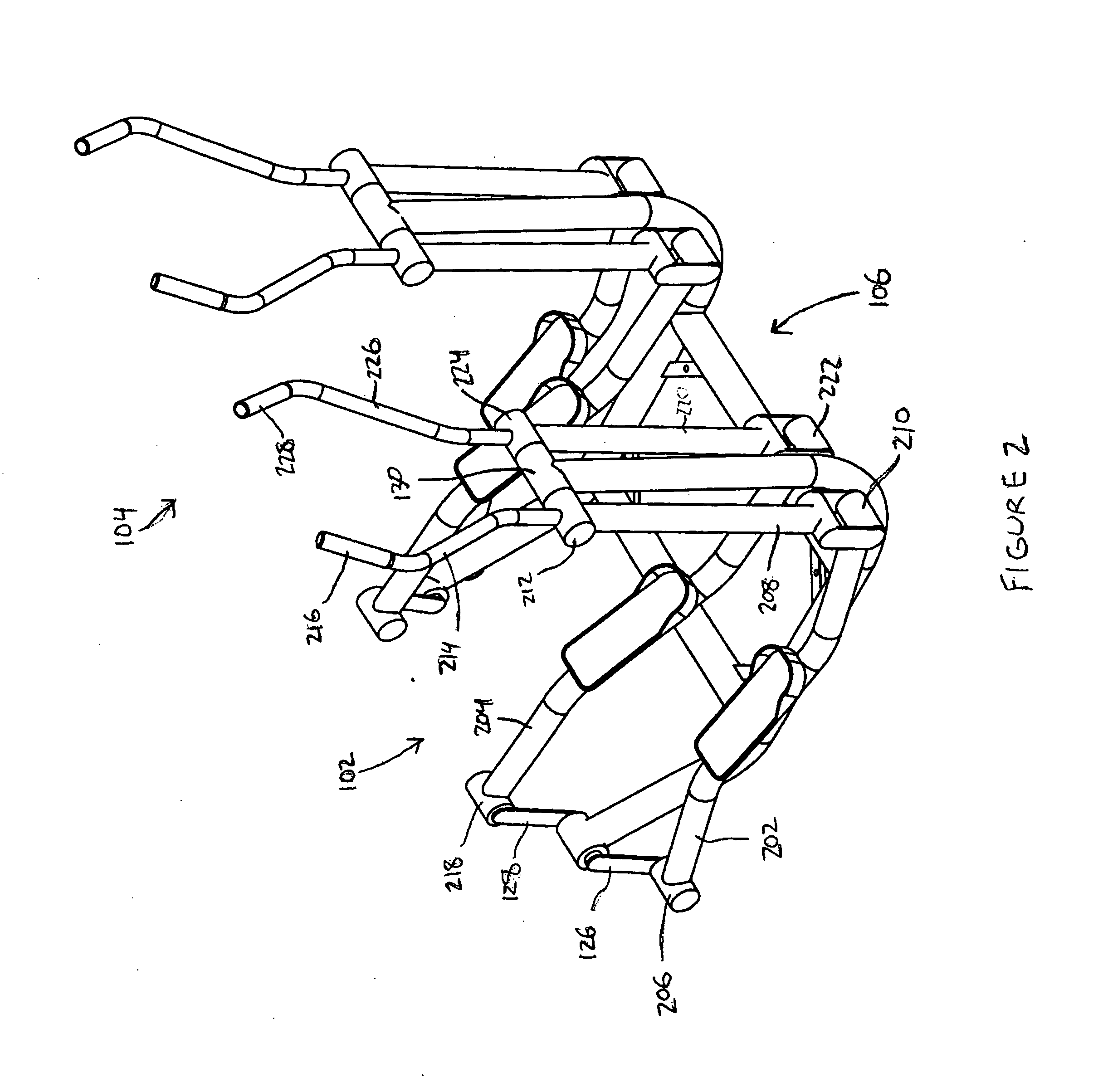 Multiple-person elliptical trainer