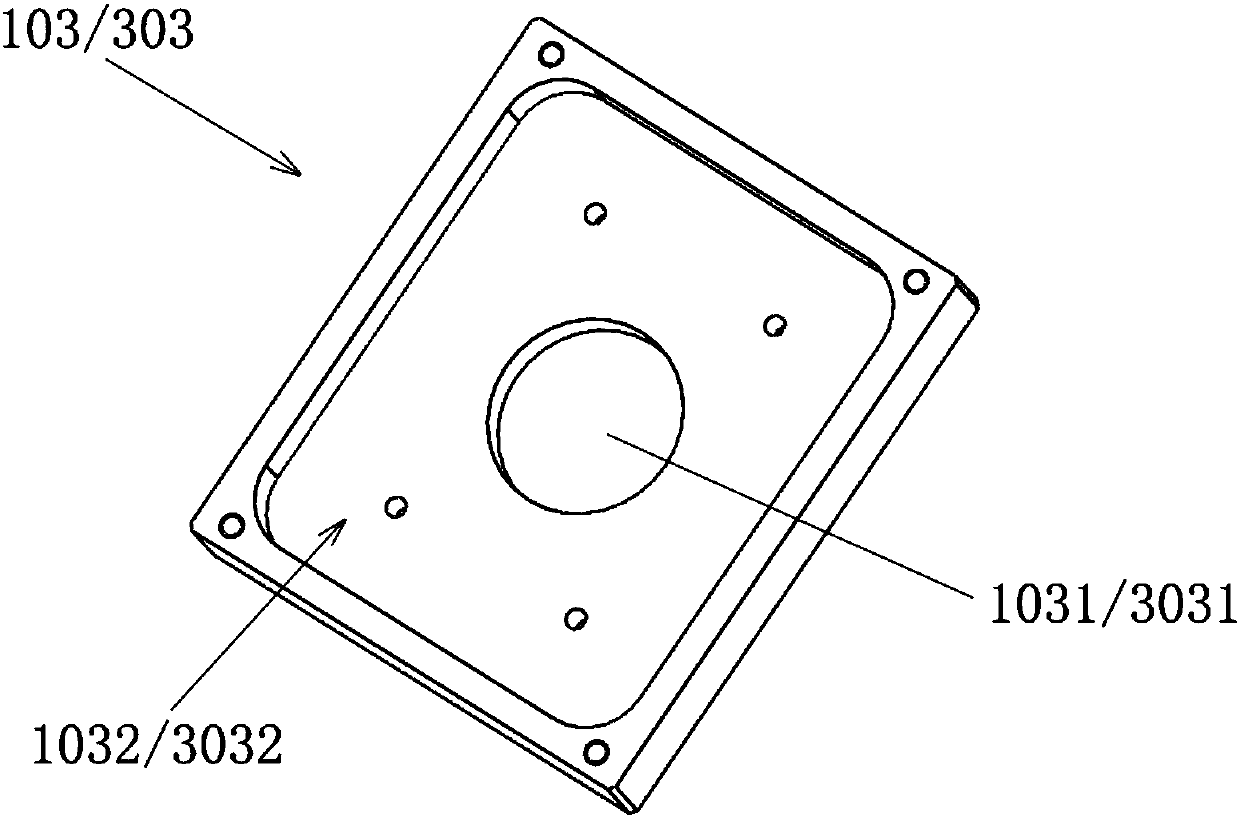 Lens dedusting device