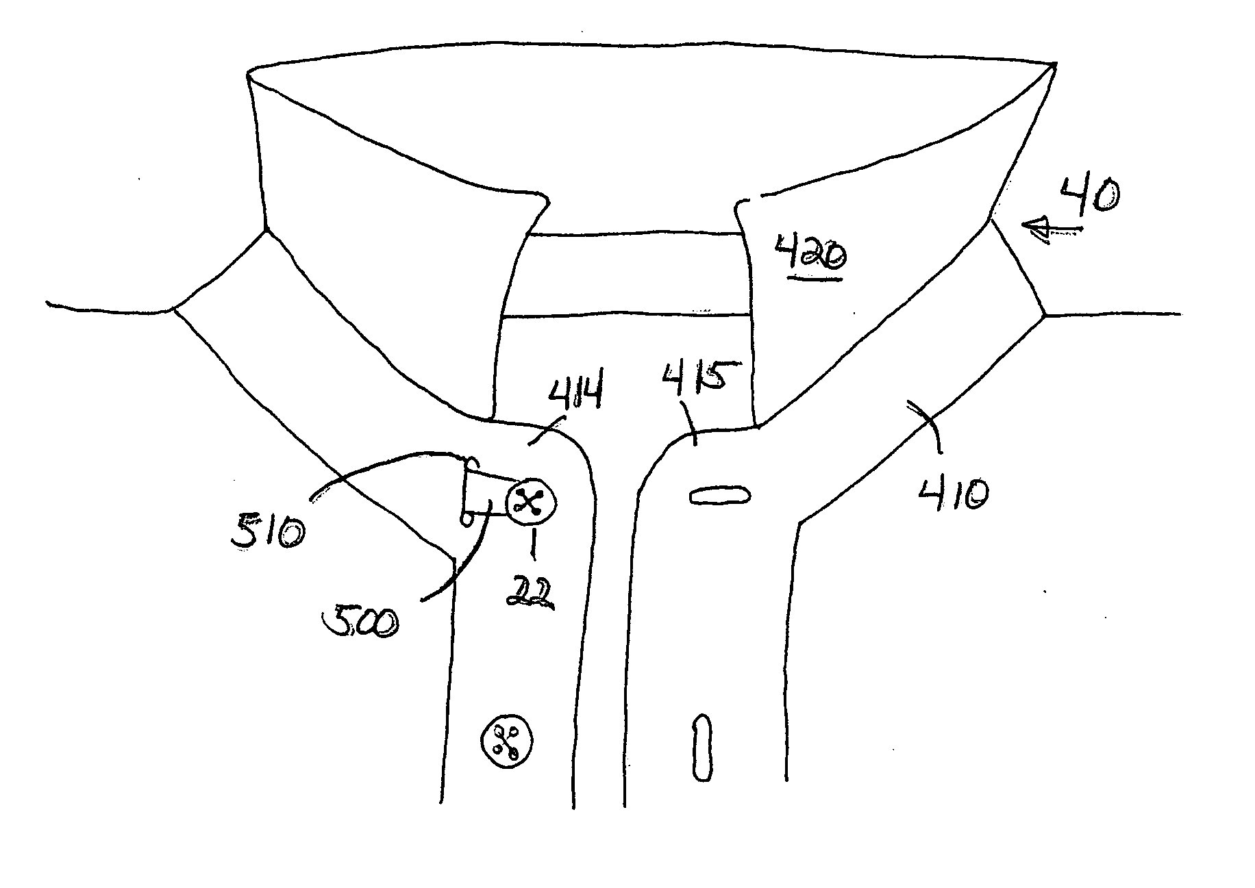 Expandable garment closure