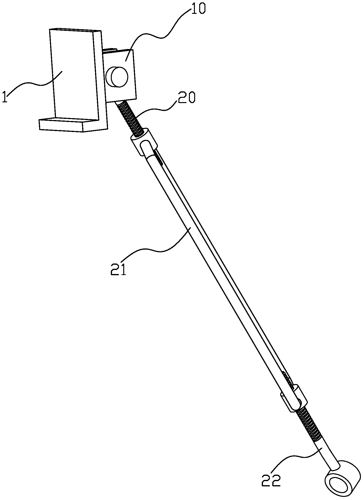 Diagonal bracing for supporting side plate of crossbeam of building