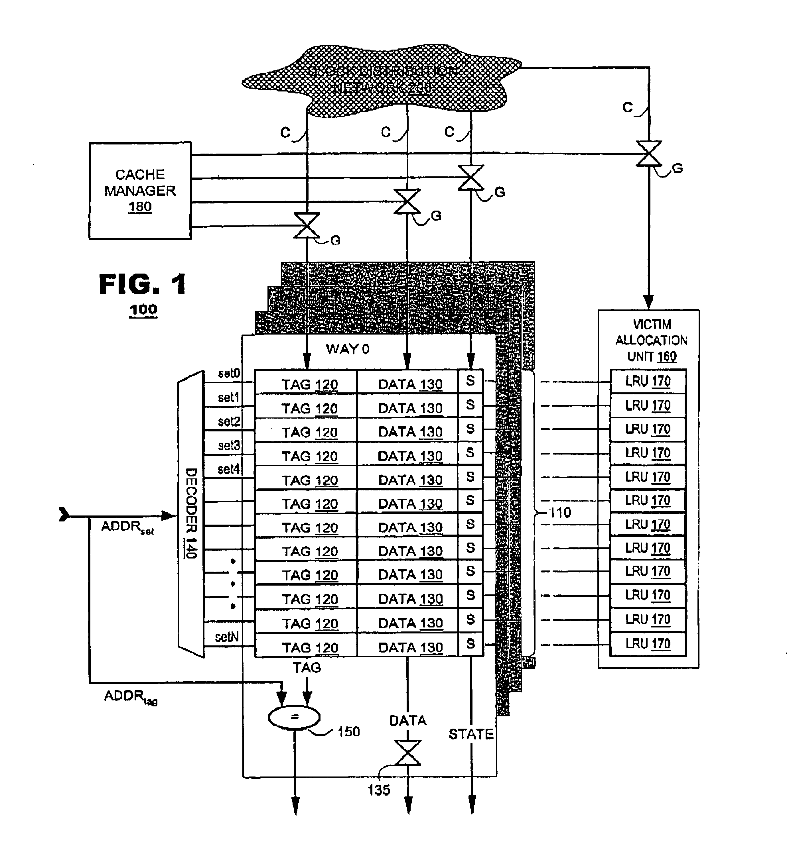 Low power cache architecture