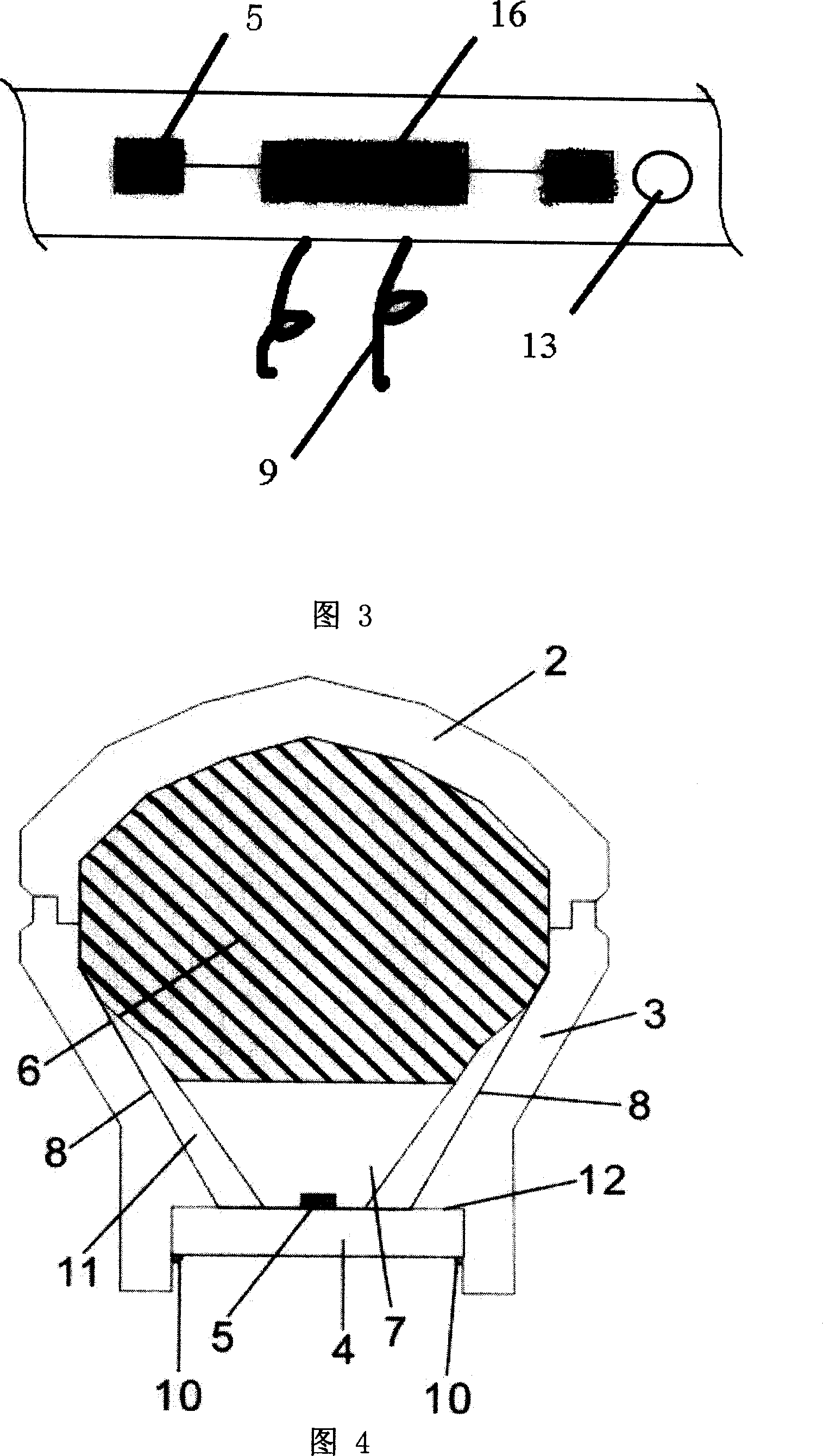 Neon light emulated luminous sign device with reflection edge directly packaged by LED chip