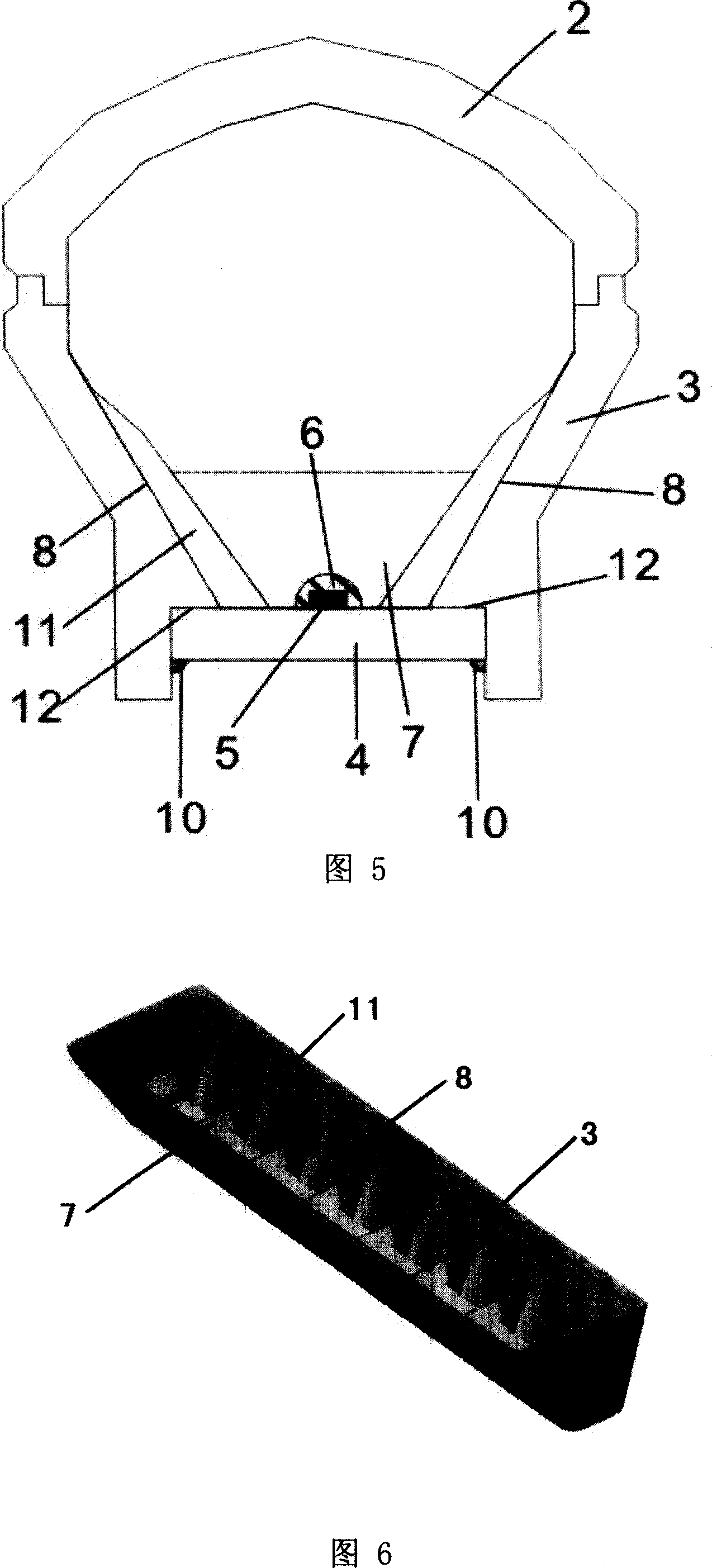 Neon light emulated luminous sign device with reflection edge directly packaged by LED chip