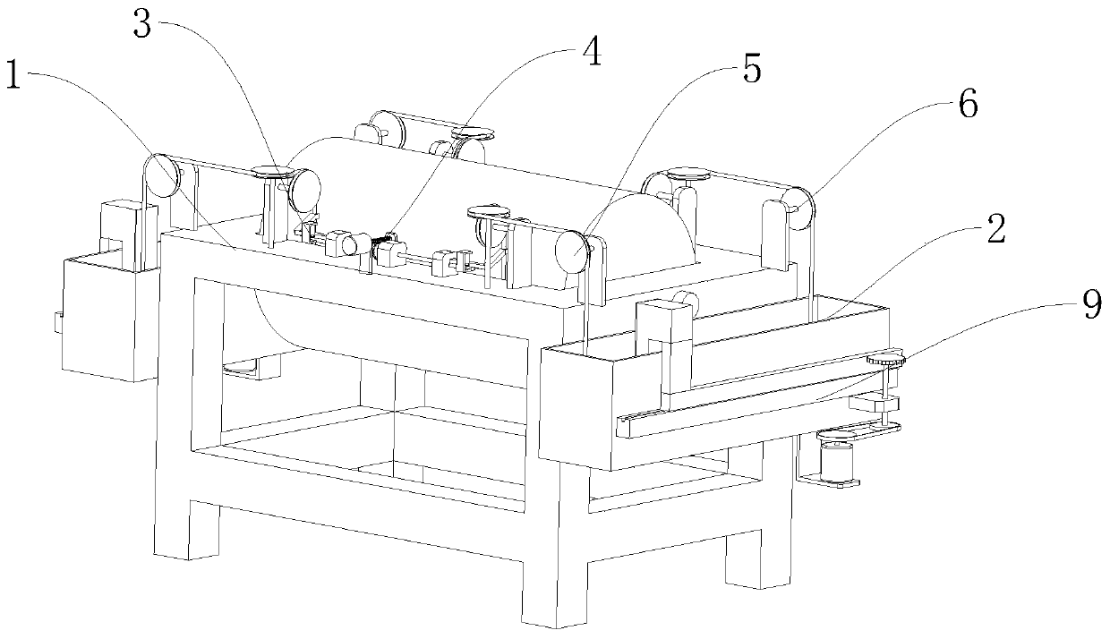 Sealing ring dynamic cleaning device for copper foil electrolytic production