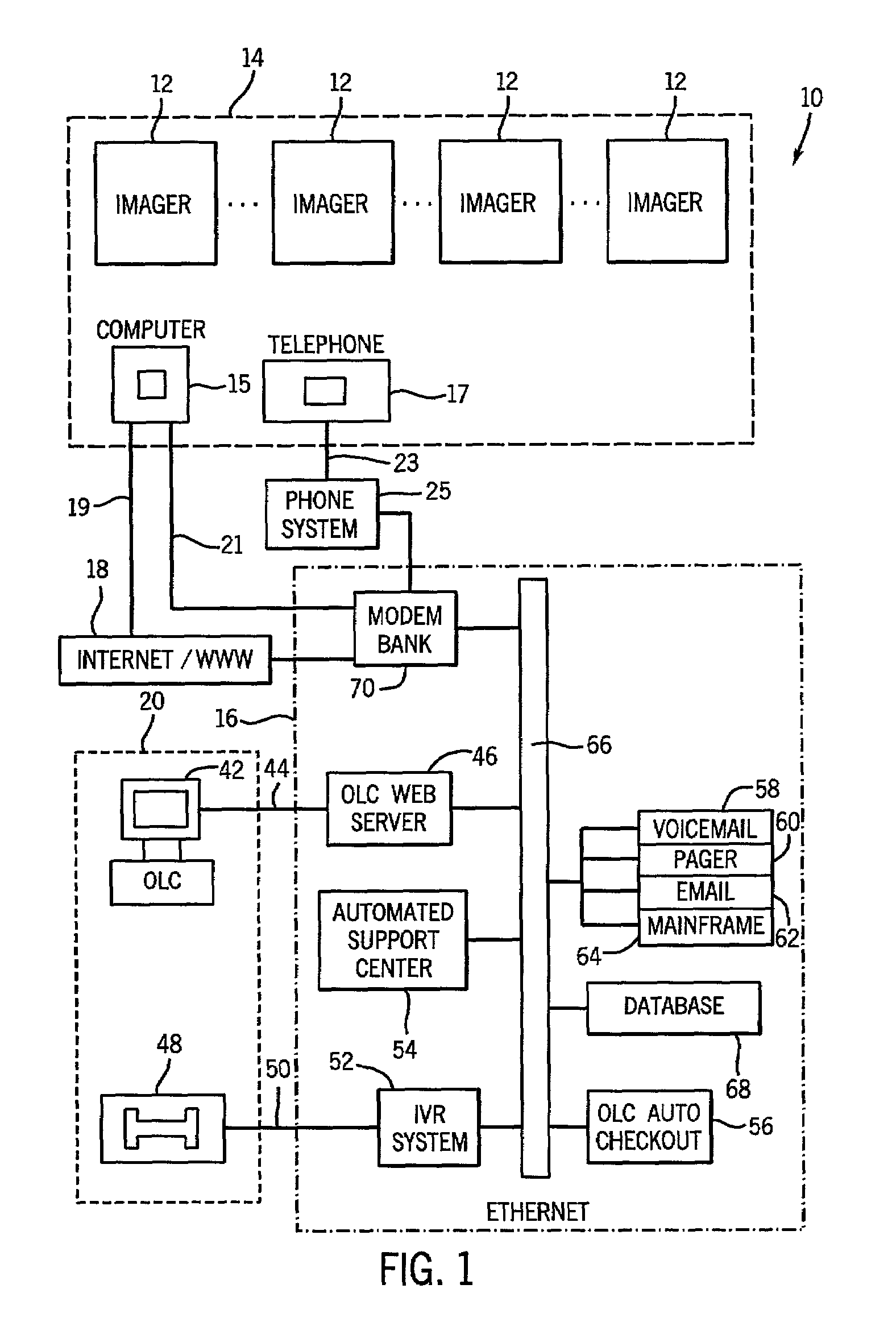 Method and system to grant access to software options resident on a medical imaging device