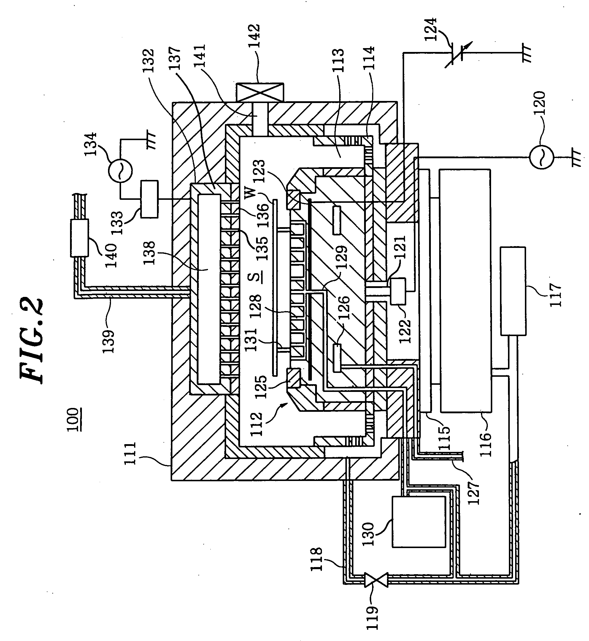 Method for removing water molecules from vacuum chamber, program for executing the method, and storage medium storing the program