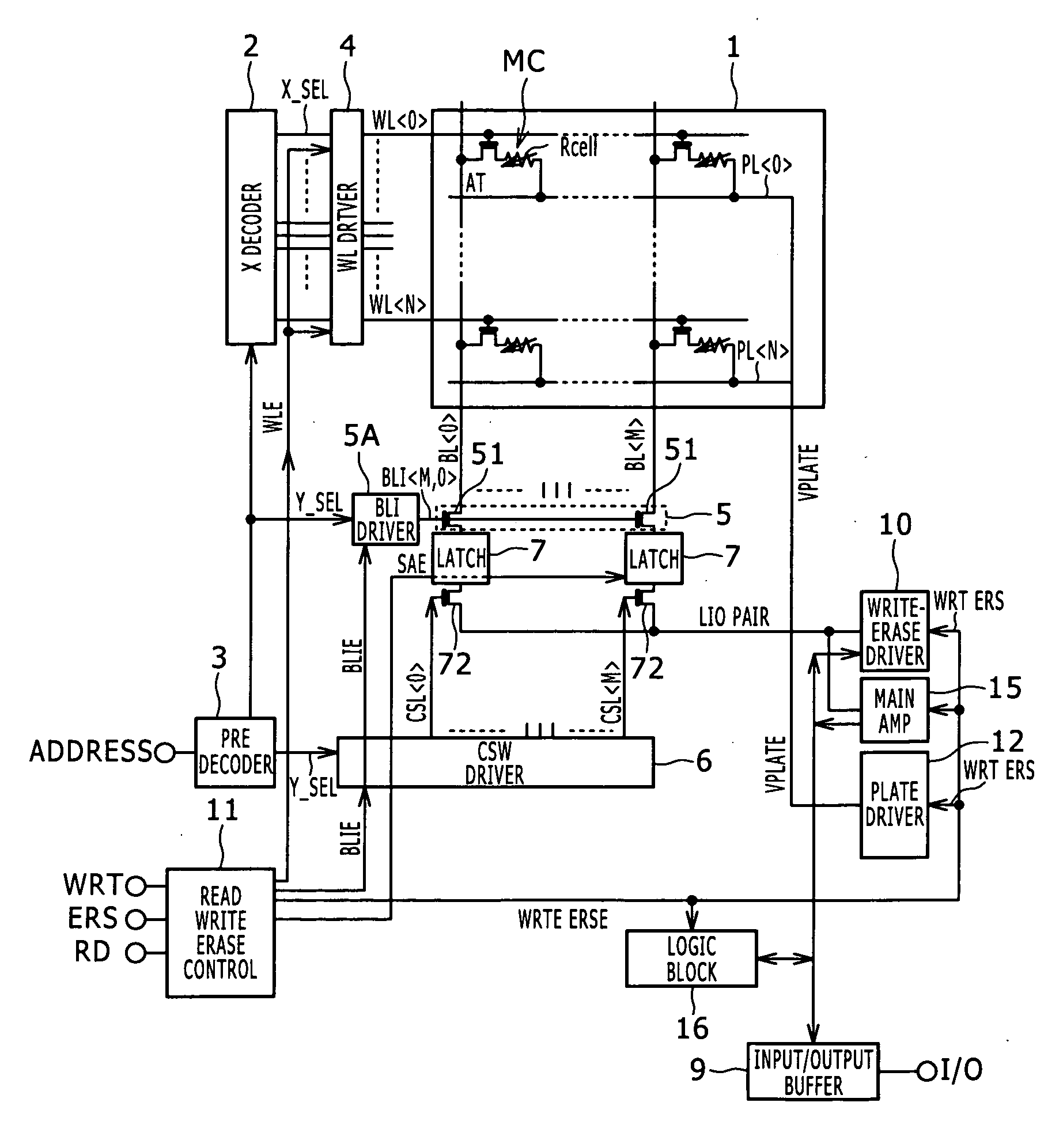 Semiconductor memory device and its operation method