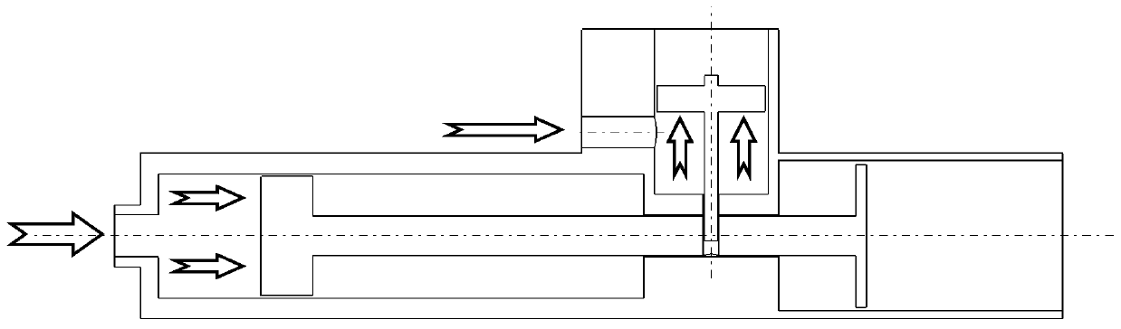 High pressure ejection unlocking device