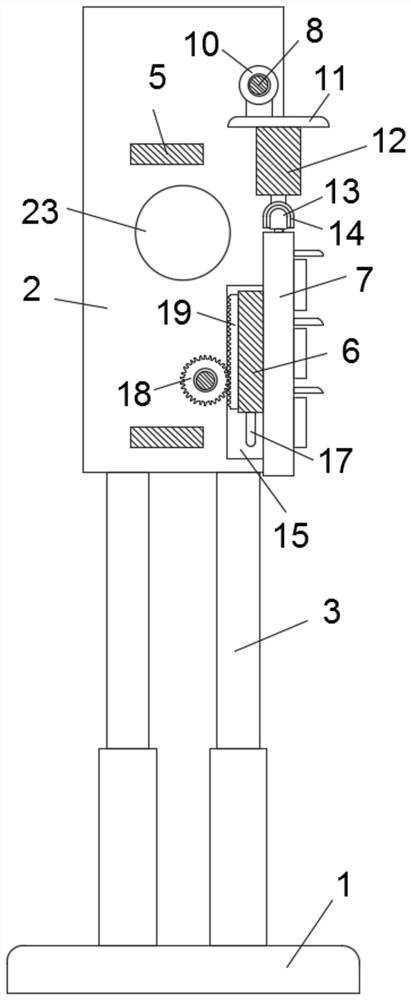 Traffic incident early warning device based on traffic flow space-time mutation