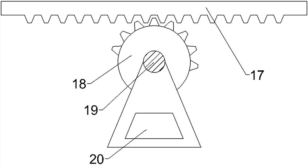 Reciprocating test tube holder for chemical testing experiment