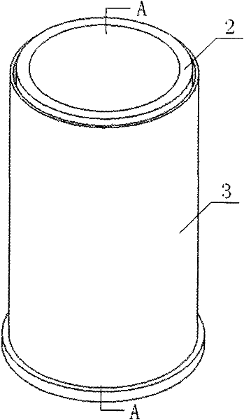 Vacuum heat expansion forming process of rotor shielding sleeve of nuclear main pump