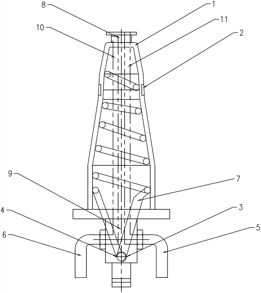 Blowing mechanism of IBC (Intermediate Bulk Container) liner blow molding machine