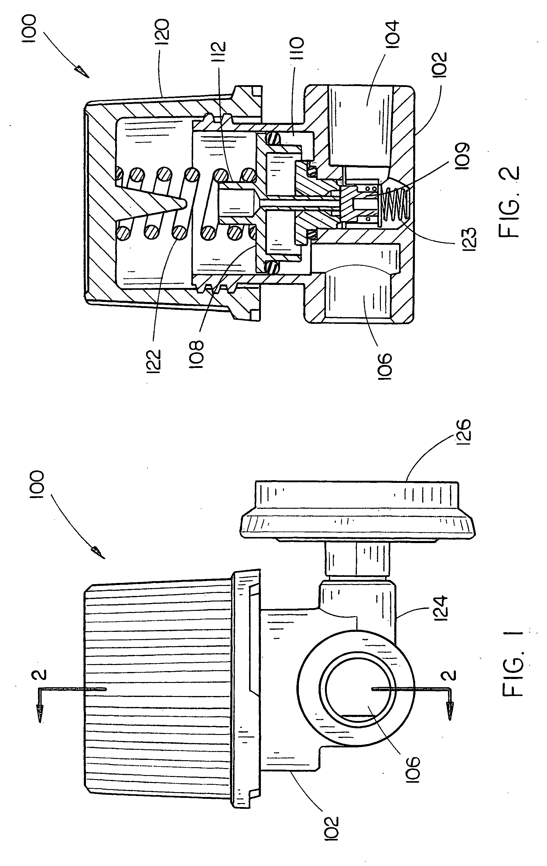 Integrated pressure regulator and pressure gauge