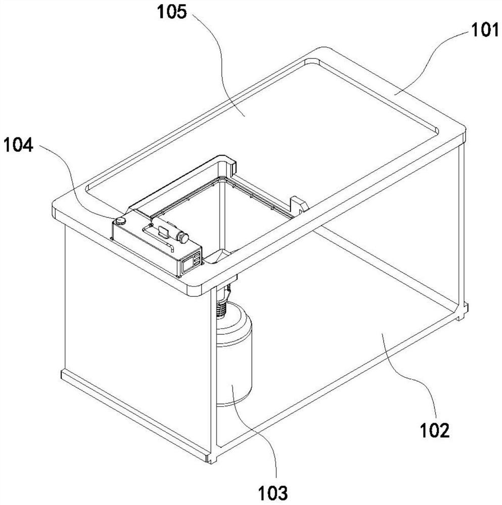 Lavage device for children digestive system department