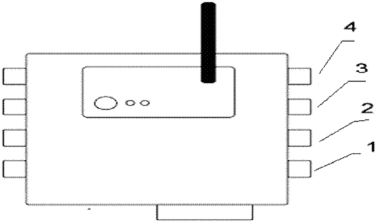 Spherical tank health monitoring system based on wireless sensing node