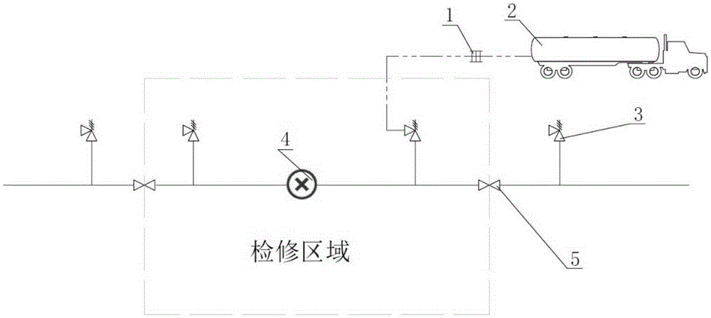 A device and method for recovering gas released from pipe networks using ang technology