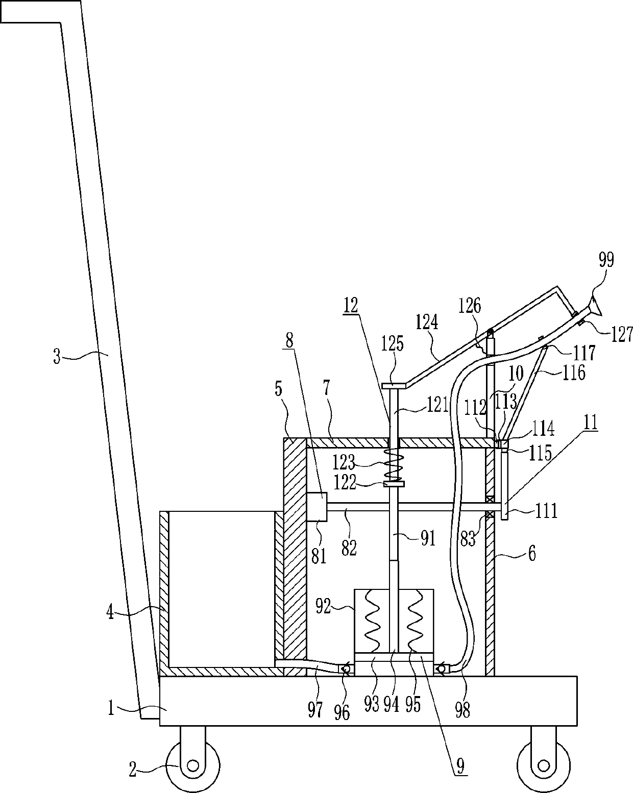 Pesticide spraying equipment for agricultural planting