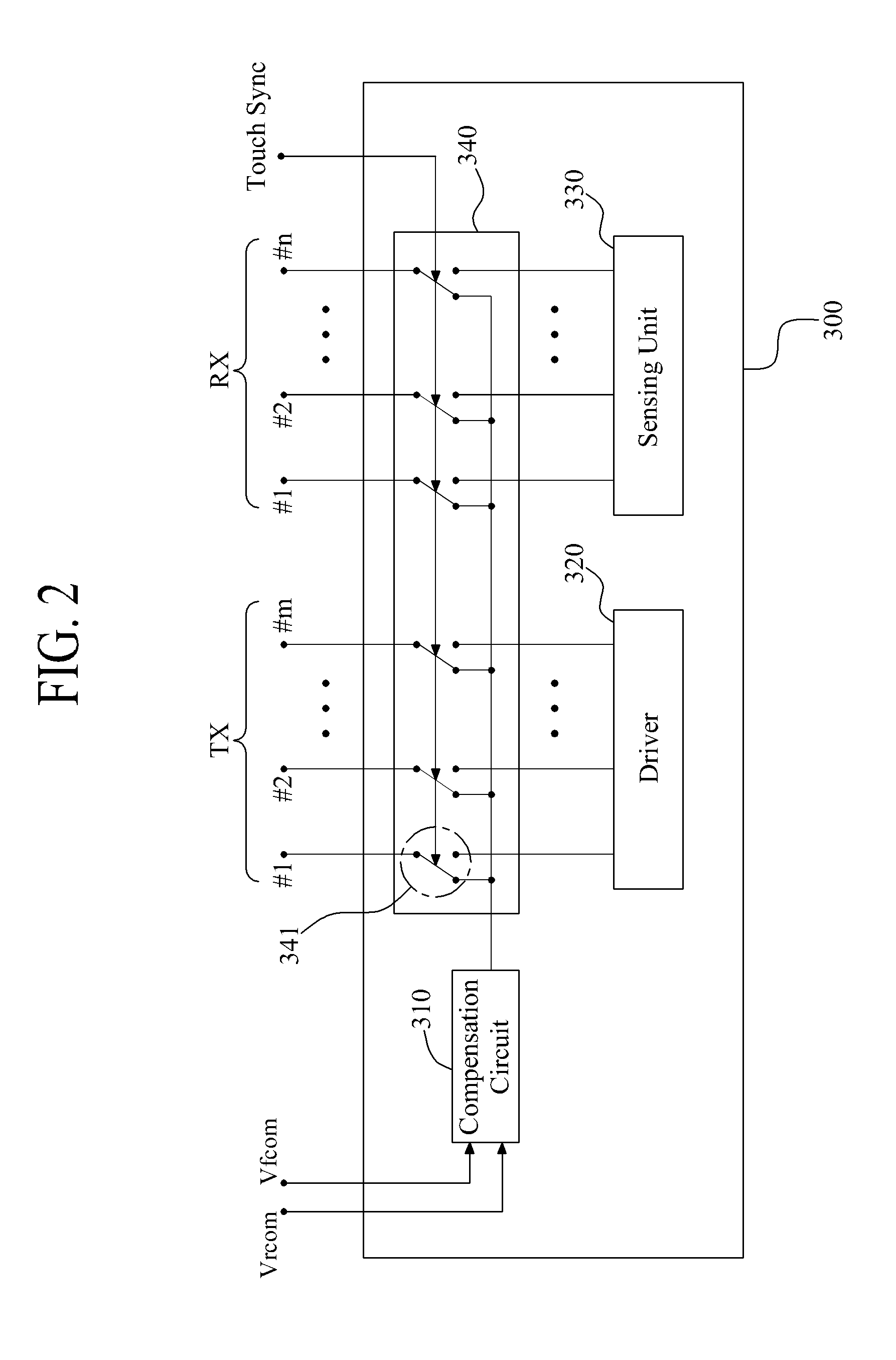 Display Device with Integrated Touch Screen