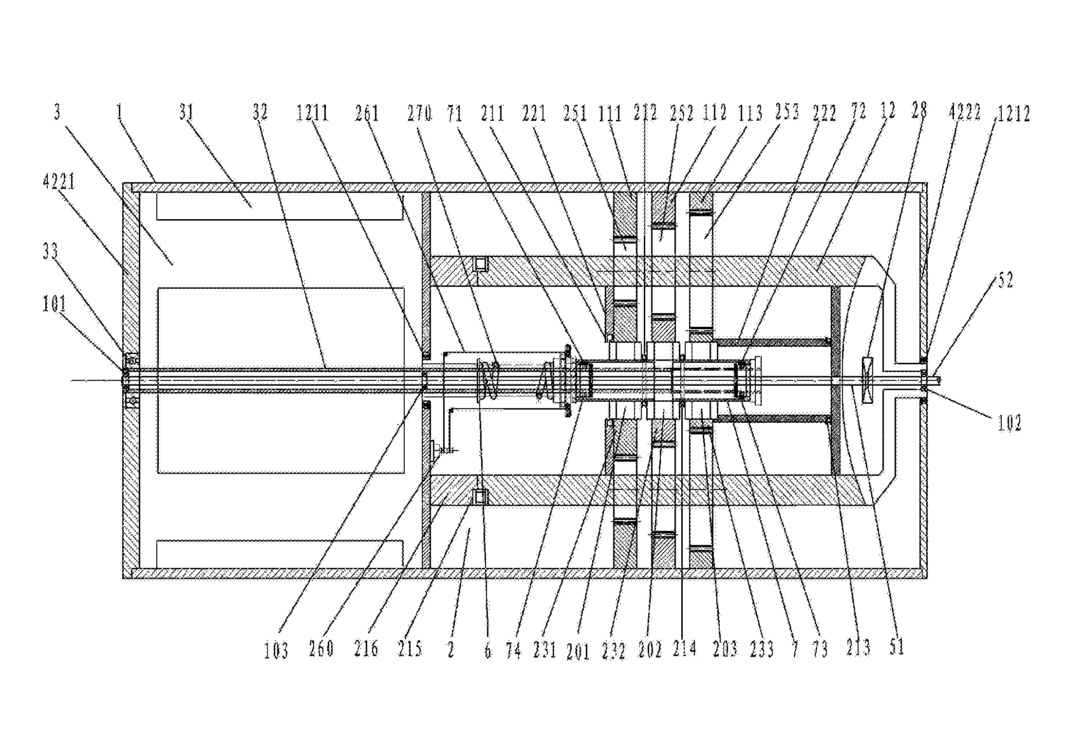 Vehicle automatic transmission axle assembly