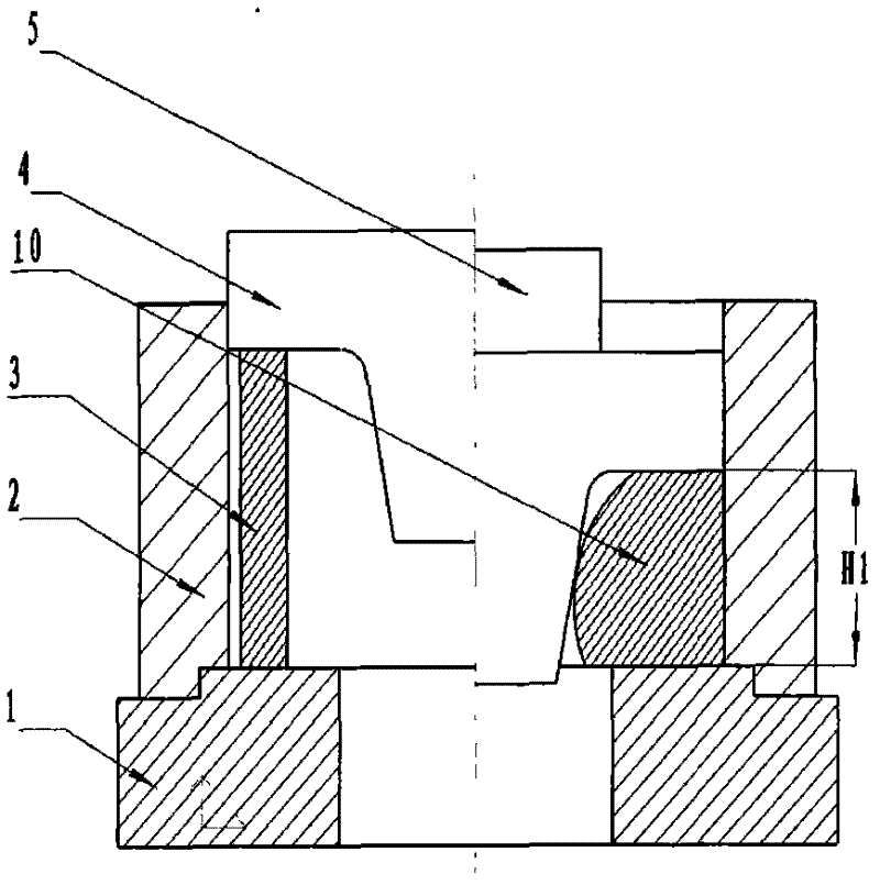 Method for forging annular cylinder by aid of electroslag remelted hollow blank