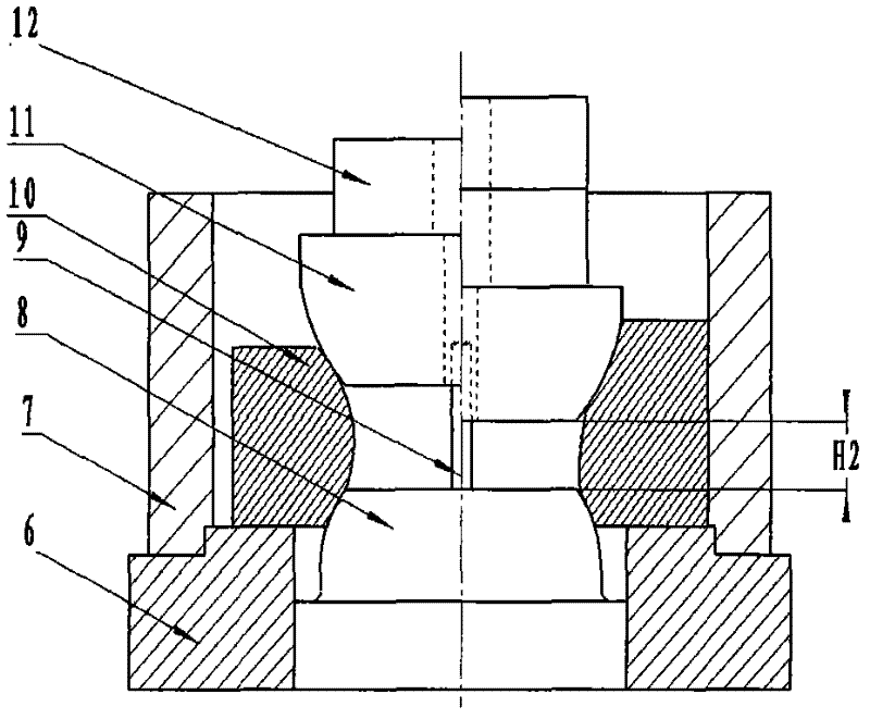 Method for forging annular cylinder by aid of electroslag remelted hollow blank