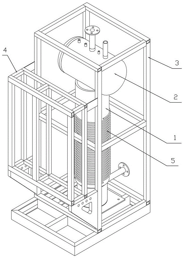 Electromagnetic steam boiler