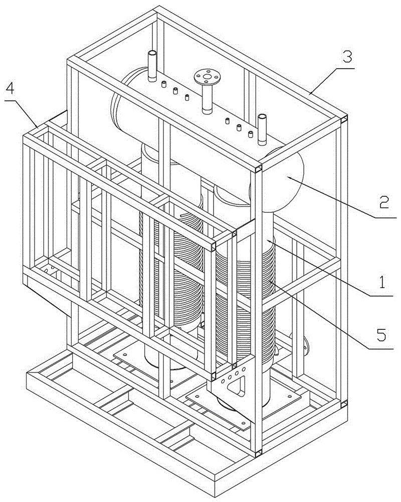 Electromagnetic steam boiler