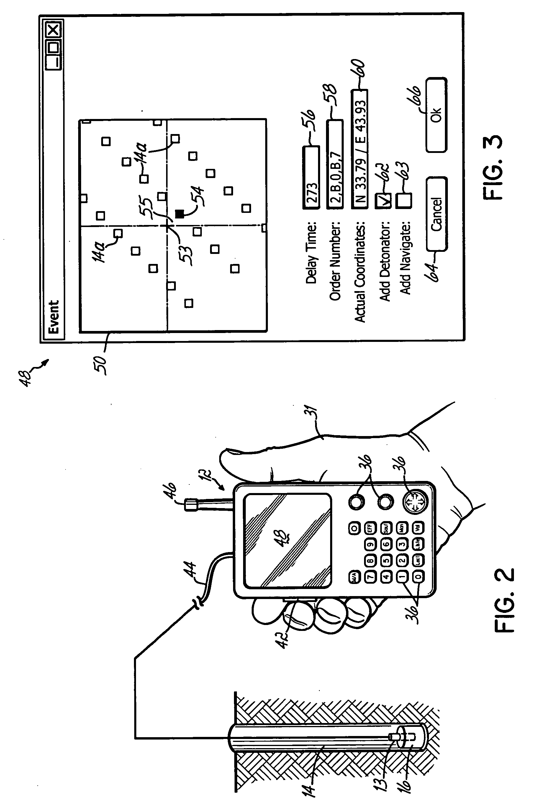 Positional blasting system