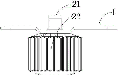 Refrigeration device, adjustable bottom foot component and assembly method of two