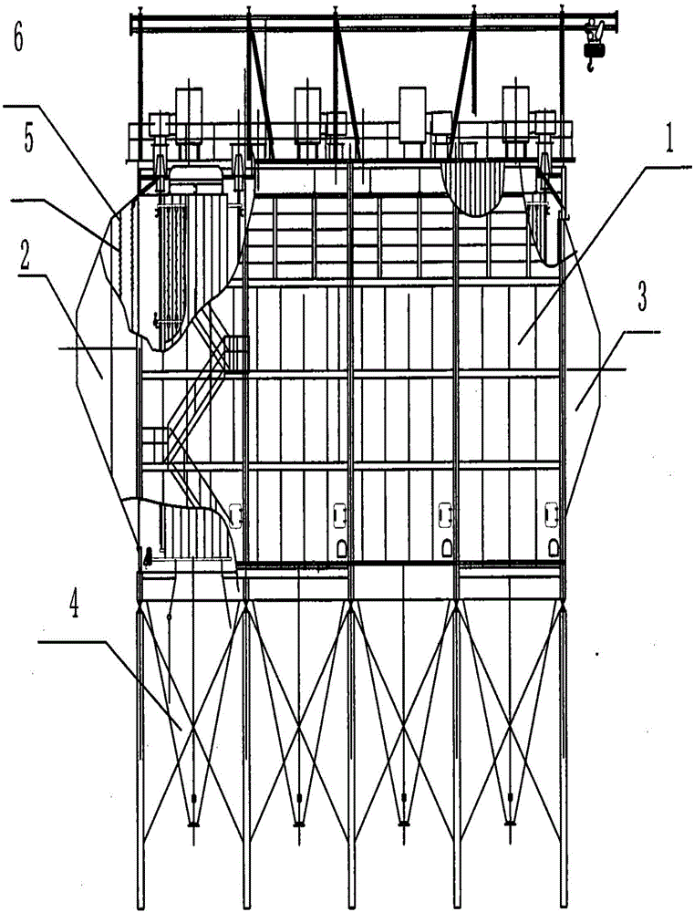 Electric dust remover with inlet airflow distribution plate