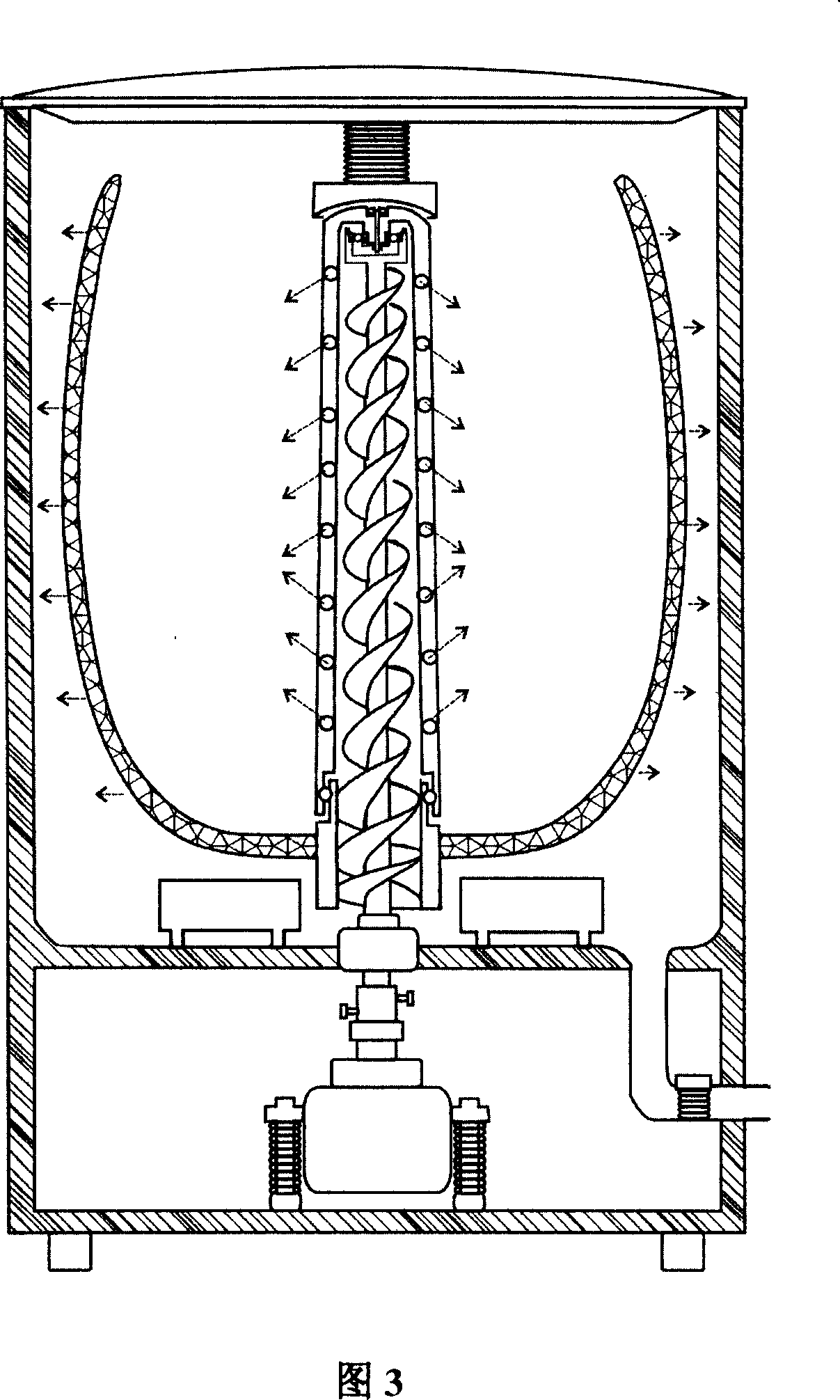 Full-automatic washing machine and laundry drier