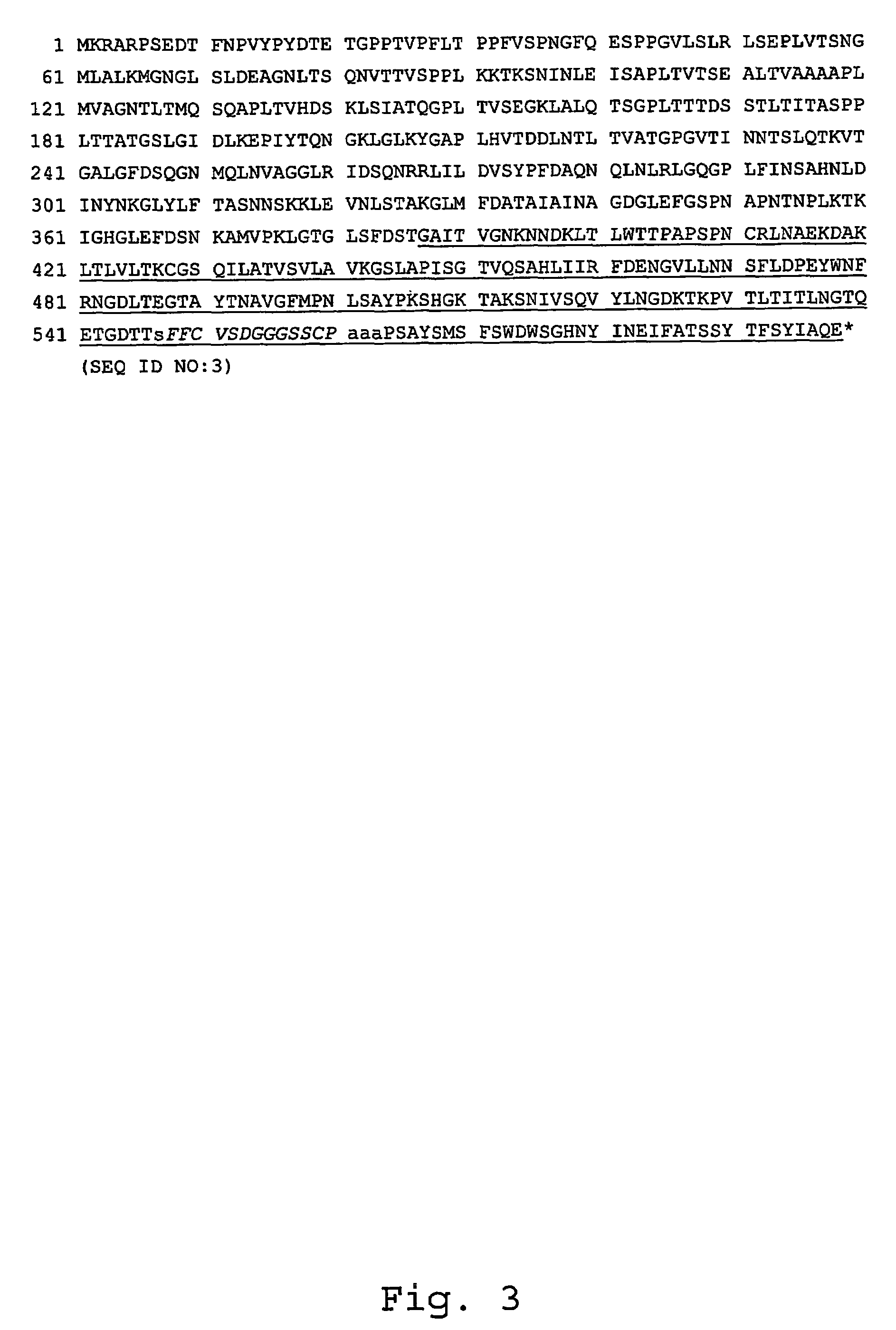 Recombinant modified adenovirus fiber protein