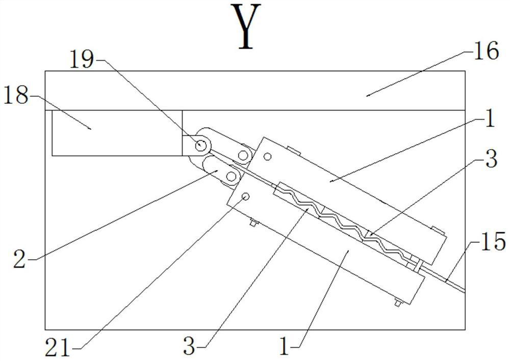 A CFRP sheet combined string beam reinforcement installation system