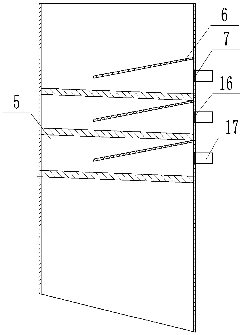 Tea leaf screening device