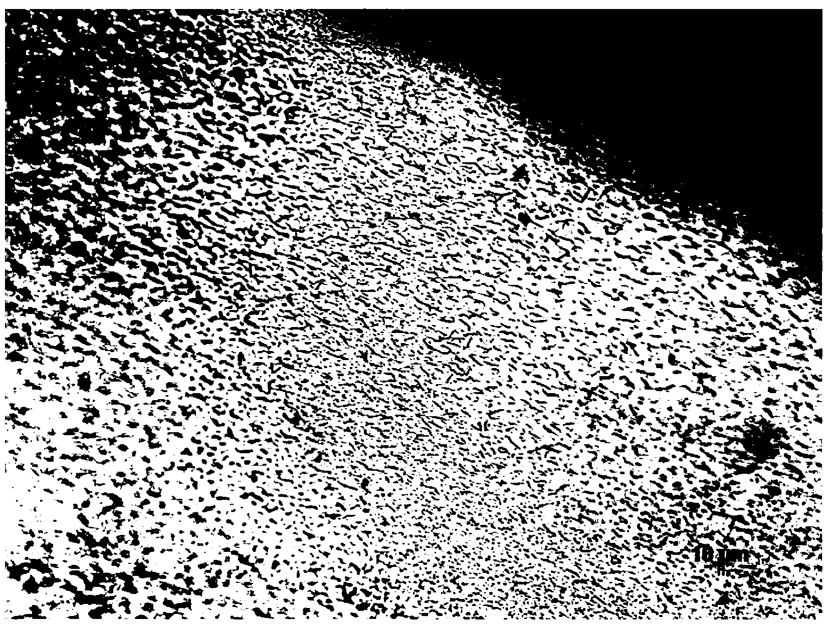 Expandable saccule provided with modified coating on surface and preparation process of expandable saccule