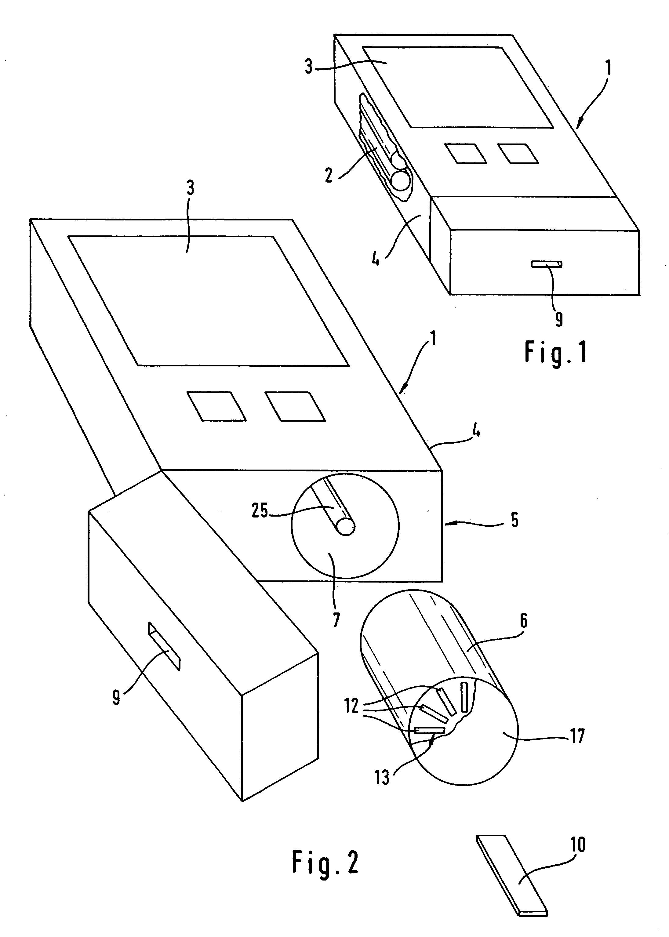 Hand-held analysis device